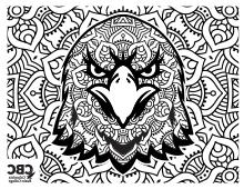 网赌正规真人实体在线平台 Mandala Coloring Page